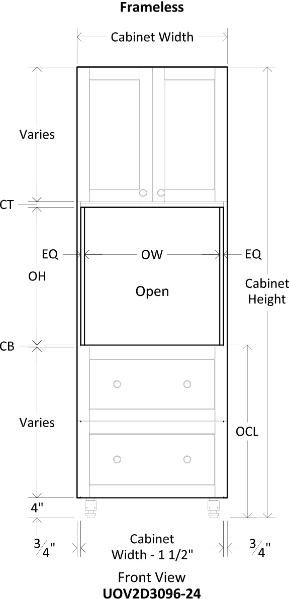 Specsheet App Cabinet Utility Oven 2Drawer 3