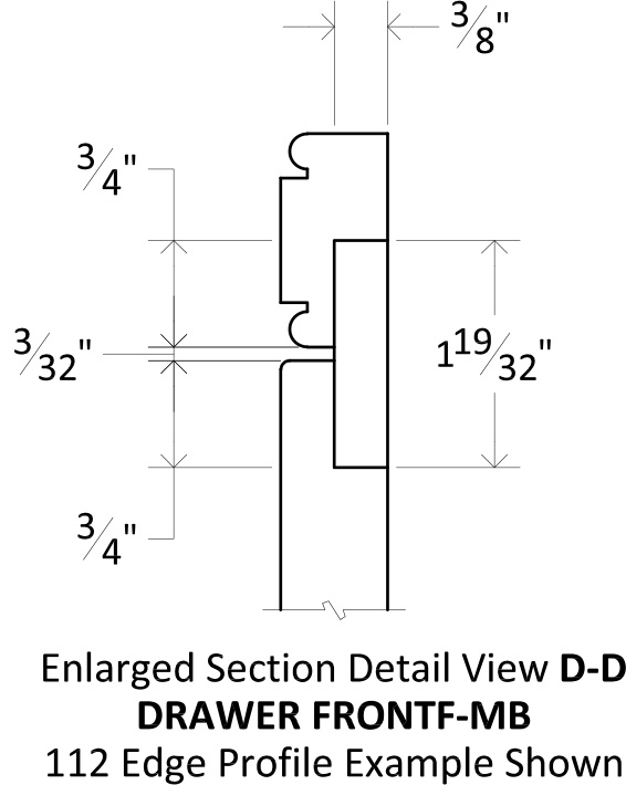 Specsheet App Panel Refrigeration Undercounter Drawer Detail Dd