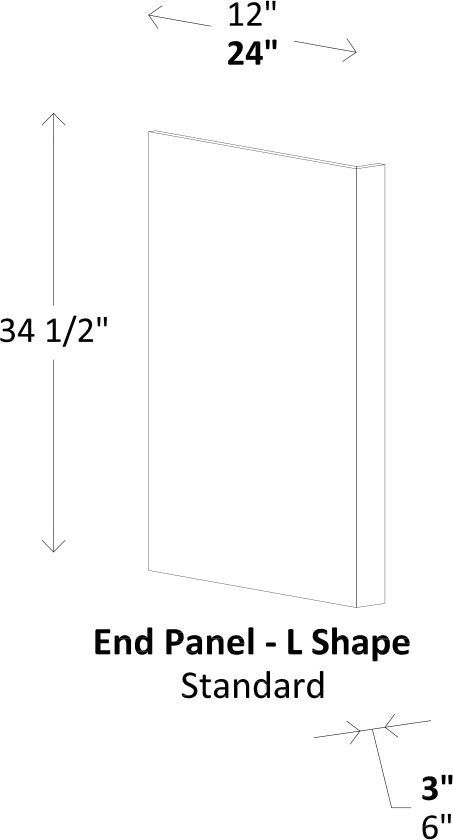 Specsheet Base End Panel L Shape 1