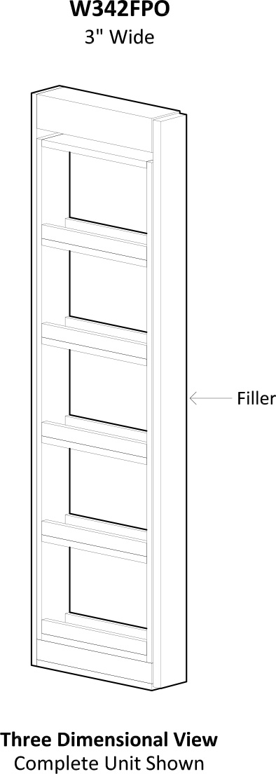 Specsheet Cabinet Pullout Wall Filler 8