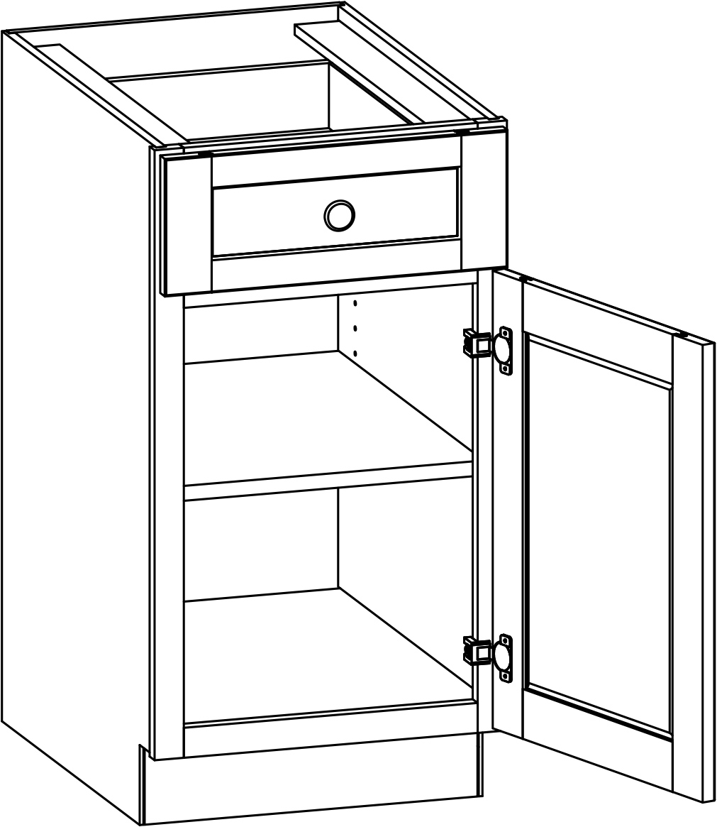 Specsheet Framed Base Cabinet Construction 1
