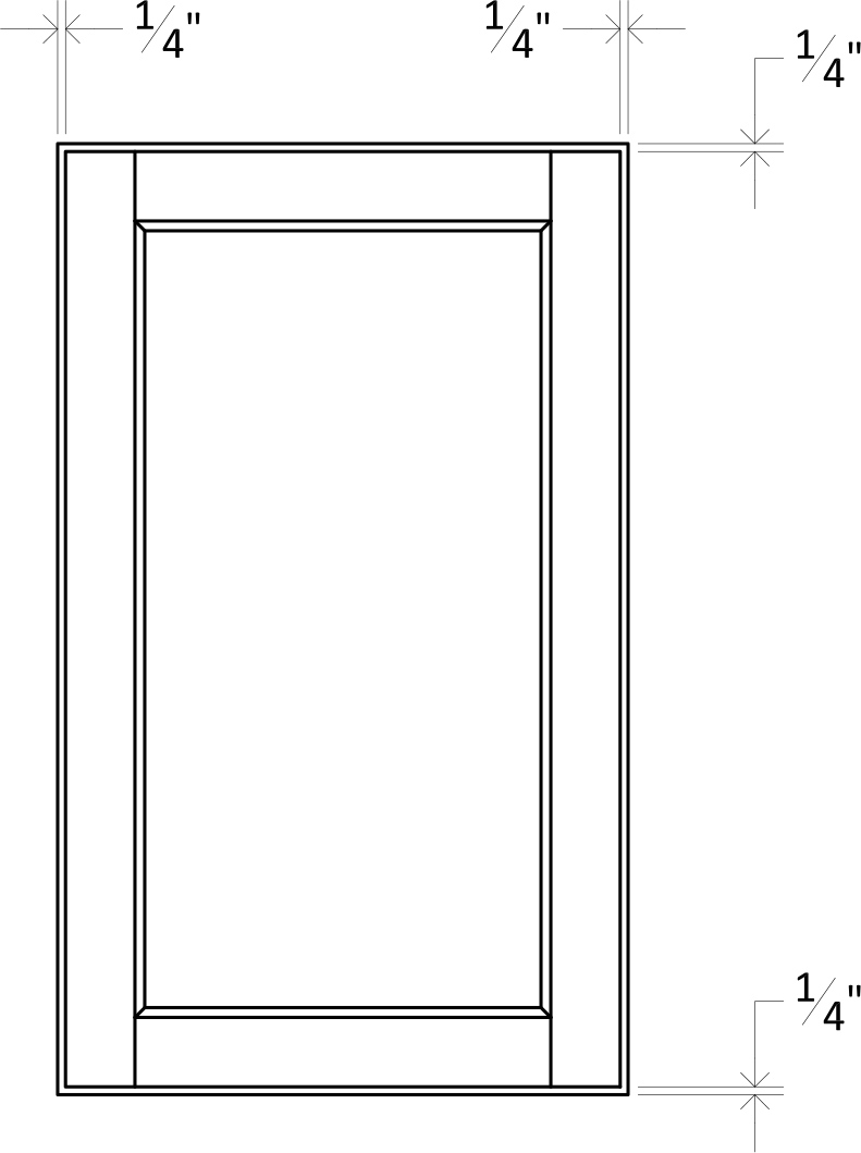 Specsheet Framed Reveals Wall