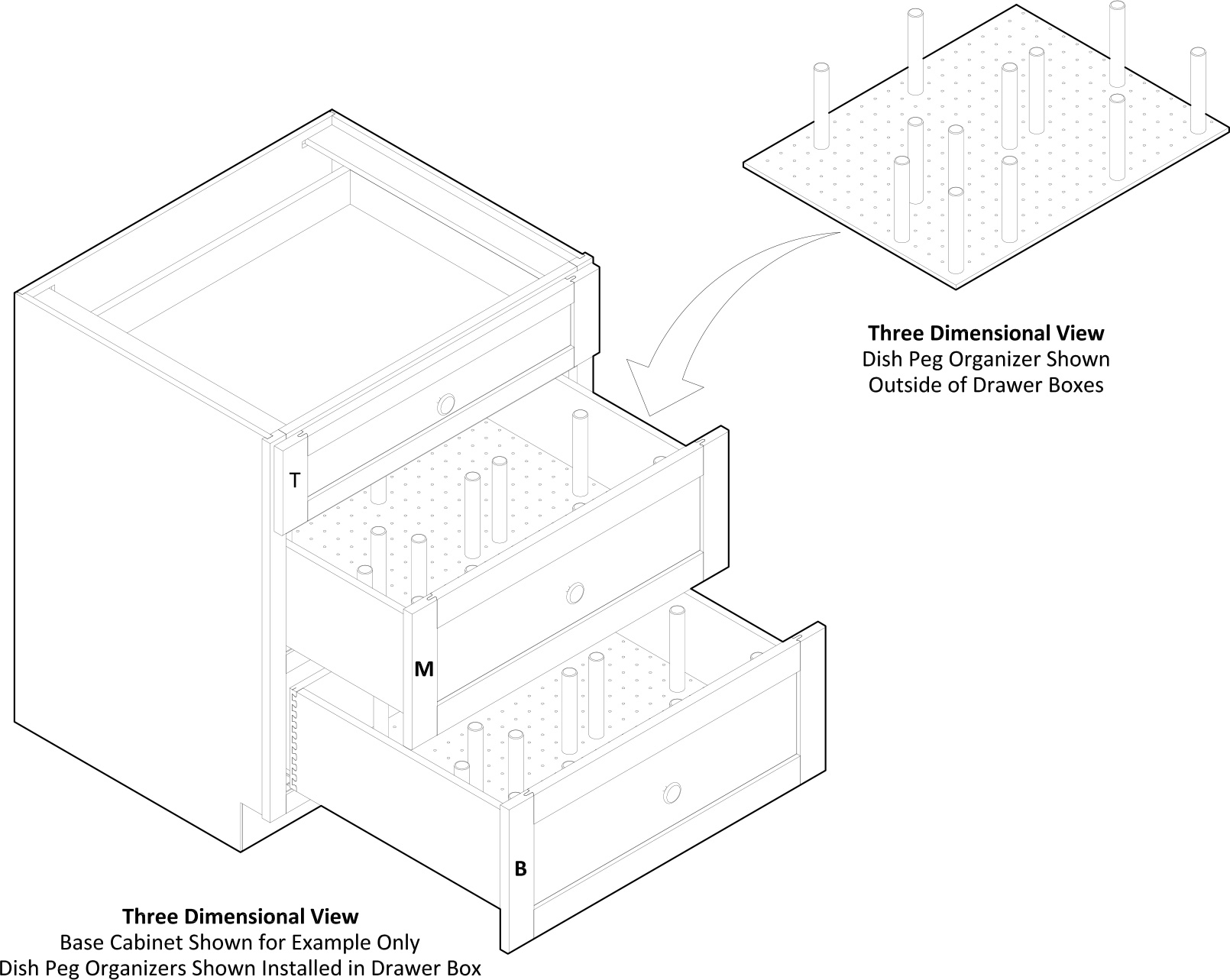 Specsheet Mod Door Drawer Dish Peg