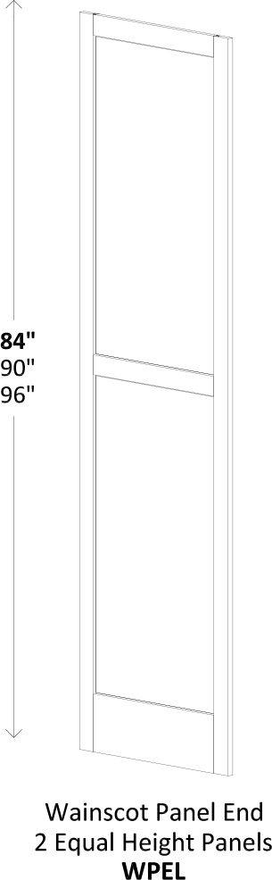Specsheet Utility End Panel 1B