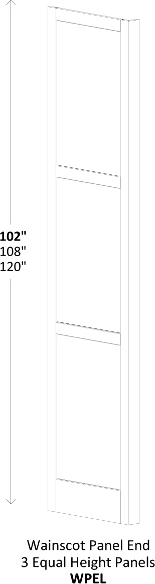 Specsheet Utility End Panel L Shape 3